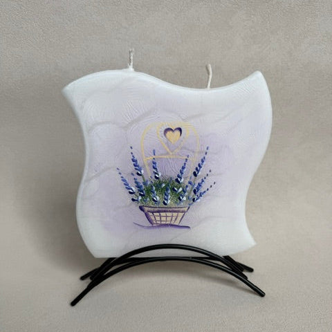 Slim candle square