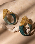 Twisted Loop - Handwoven Earrings